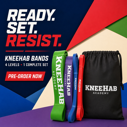 KneeHab Resistance Bands: Sports & Fitness Bands for Knee Strength Training