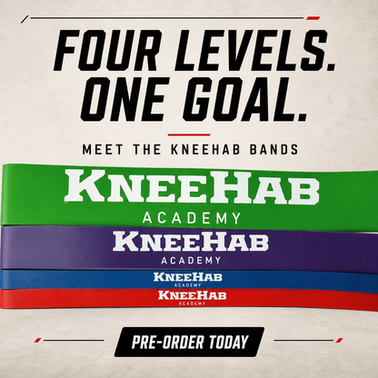 KneeHab Resistance Bands: Sports & Fitness Bands for Knee Strength Training
